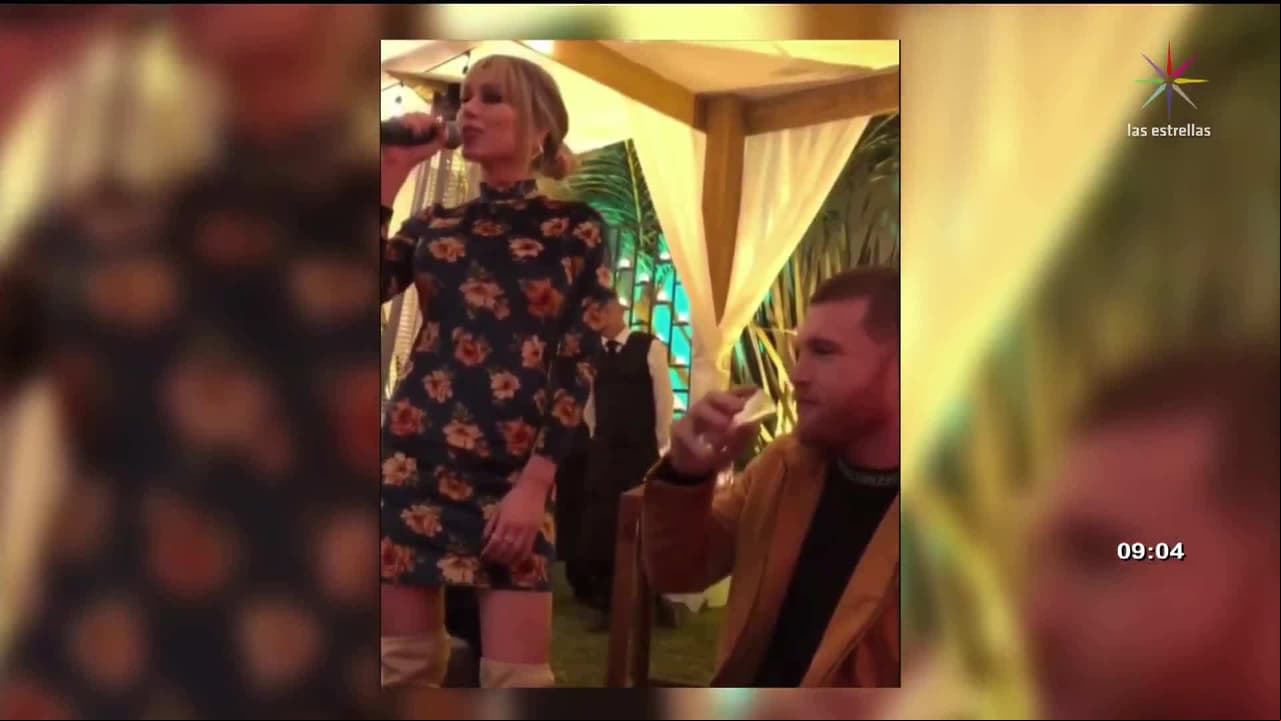 La romántica serenata que recibió ‘El Canelo’ de su novia