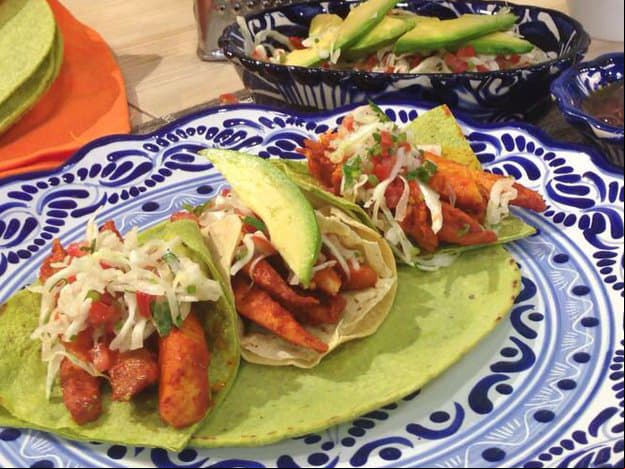 Receta: ¡Tacos de pescado al achiote!