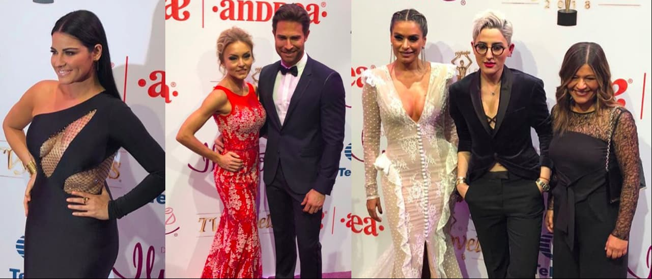 Las celebridades lucieron muy elegantes en esta premiación, ¡chécalo! (FOTO: Televisa Prensa)