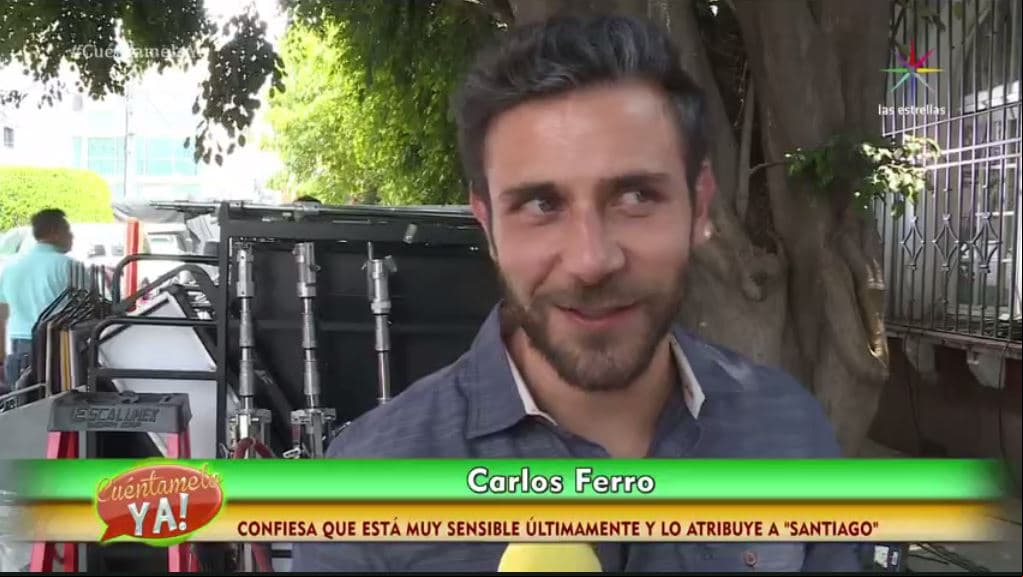 ¡Carlos Ferro nos hará "Caer en tentación"!