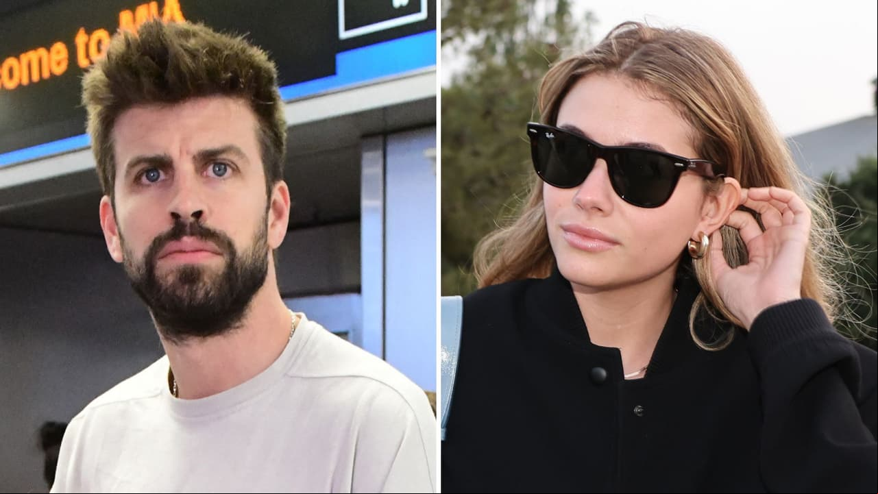 Gerard Piqué y Clara Chía.