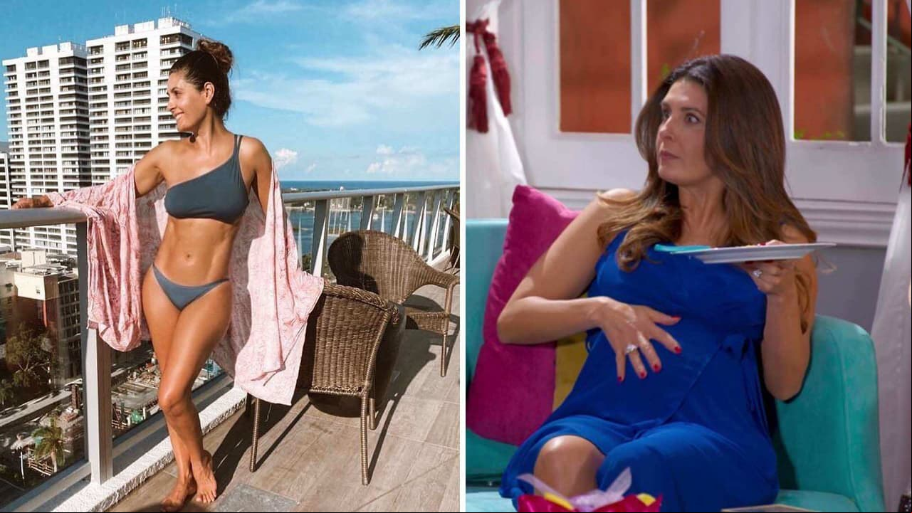 Tras lucir pancita de embarazo en Vecinos, Mayrín Villanueva deja sin palabras por abdomen plano