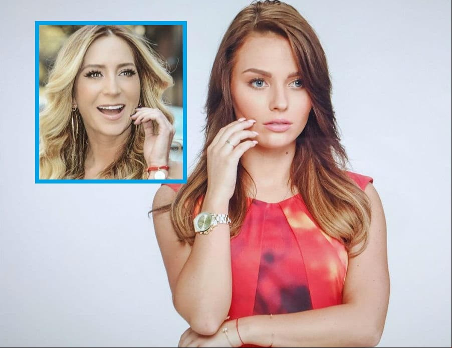 Irina Baeva se parece más a Geraldine Bazán... ¡ahora es rubia!