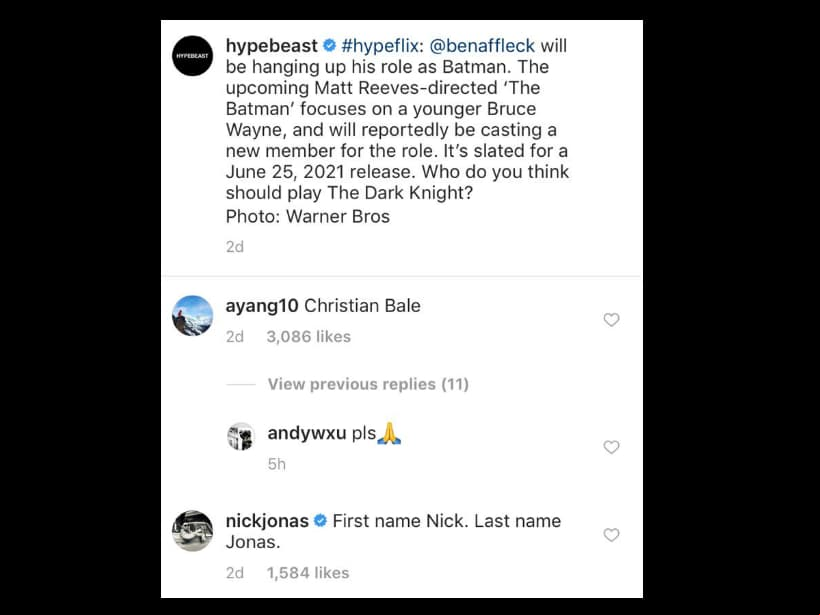 Nick Jonas, ¿el próximo 'Batman'?
