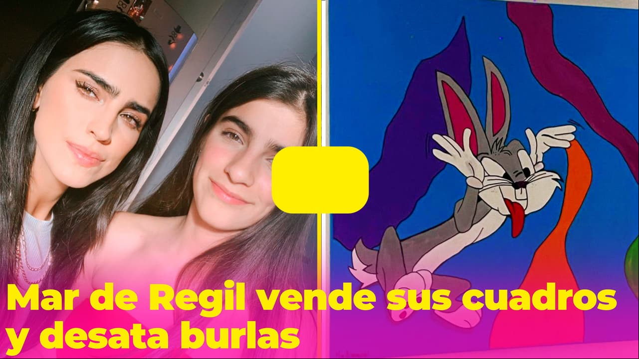 Hija de Bárbara de Regil se convierte en la burla de Internet por sus cuadros: cuestan cientos de dólares