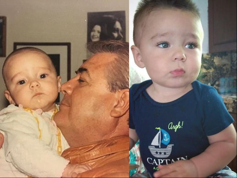 Como parte del festejo del día del niño de 2016, Ariadne Díaz publicó una imagen de cuando era bebé en compañía de su abuelo, quien fue como su padre. “Me puse a pensar en todos esos momentos que por ser bebés o chiquitos no nos acordamos, de esos seres queridos que siempre estuvieron ahí amándonos tantos”, escribió en Instagram.