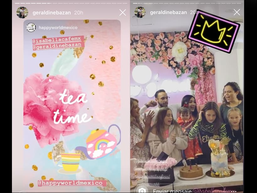 “Me fascina verlas tan felices y hermosas”, “Todo lo que te pones te queda bellísimo”, “Feliz cumpleaños para tus princesas”, “¡Las más bellas!”, “Qué rápido están creciendo tus preciosas” y “Espectaculares las tres mosqueteras”, fueron algunos de los mensajes que le dedicaron sus seguidores.
