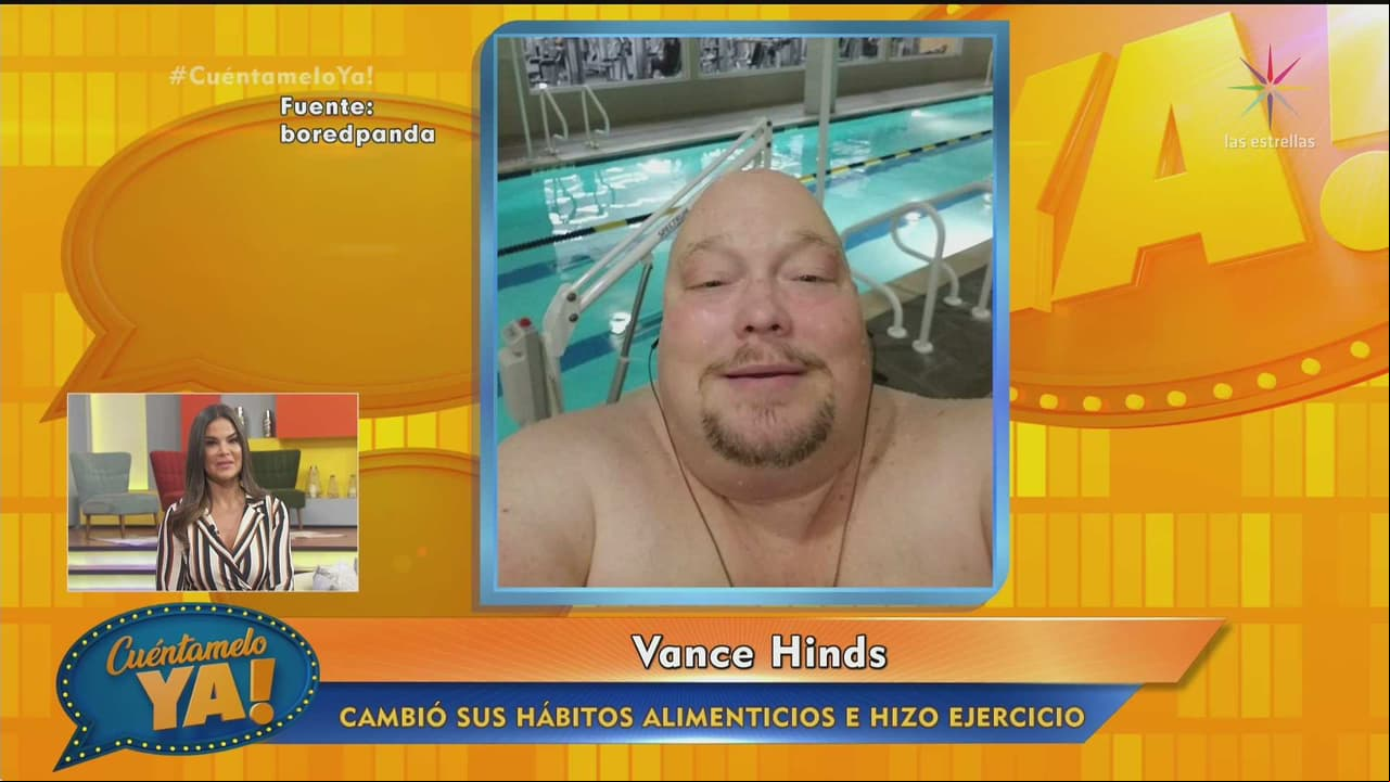 HISTORIA DE LA RED: Bajó 90 kilos en un año