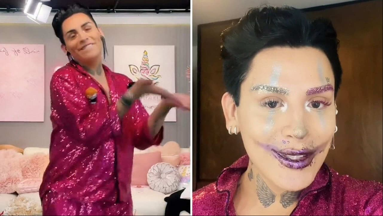 Kunno genera polémica al lucir arriesgado maquillaje