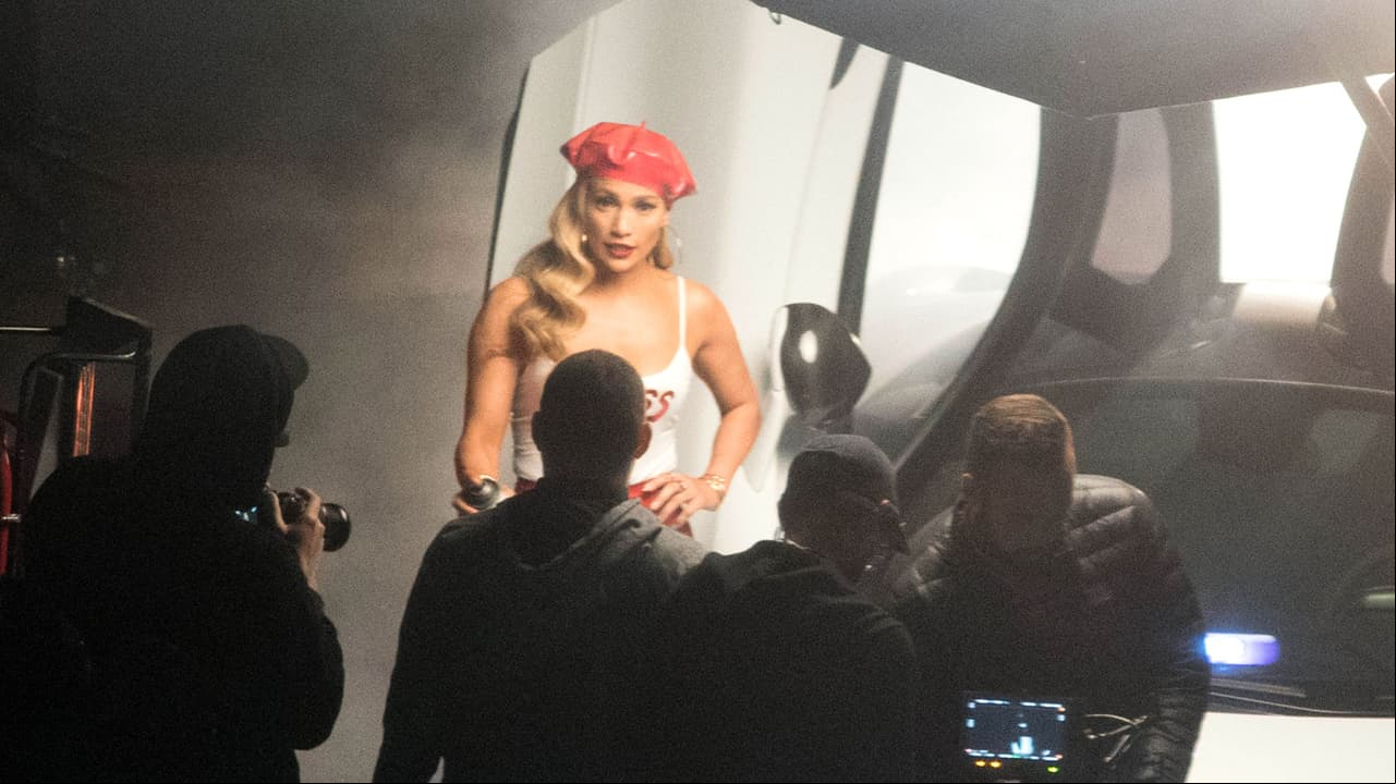 En cada escena se concentró para transmitir pura sensualidad.