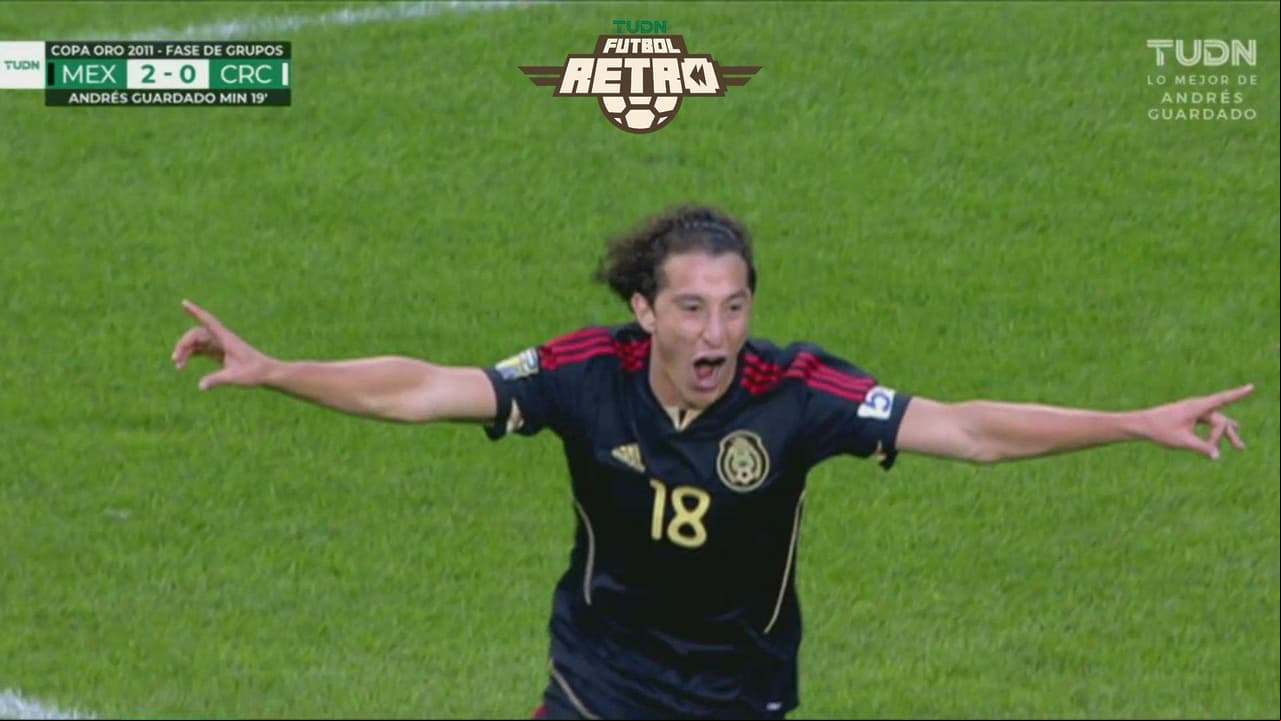¡Una obra de arte! Joya de volea de Guardado ante Costa Rica en 2011