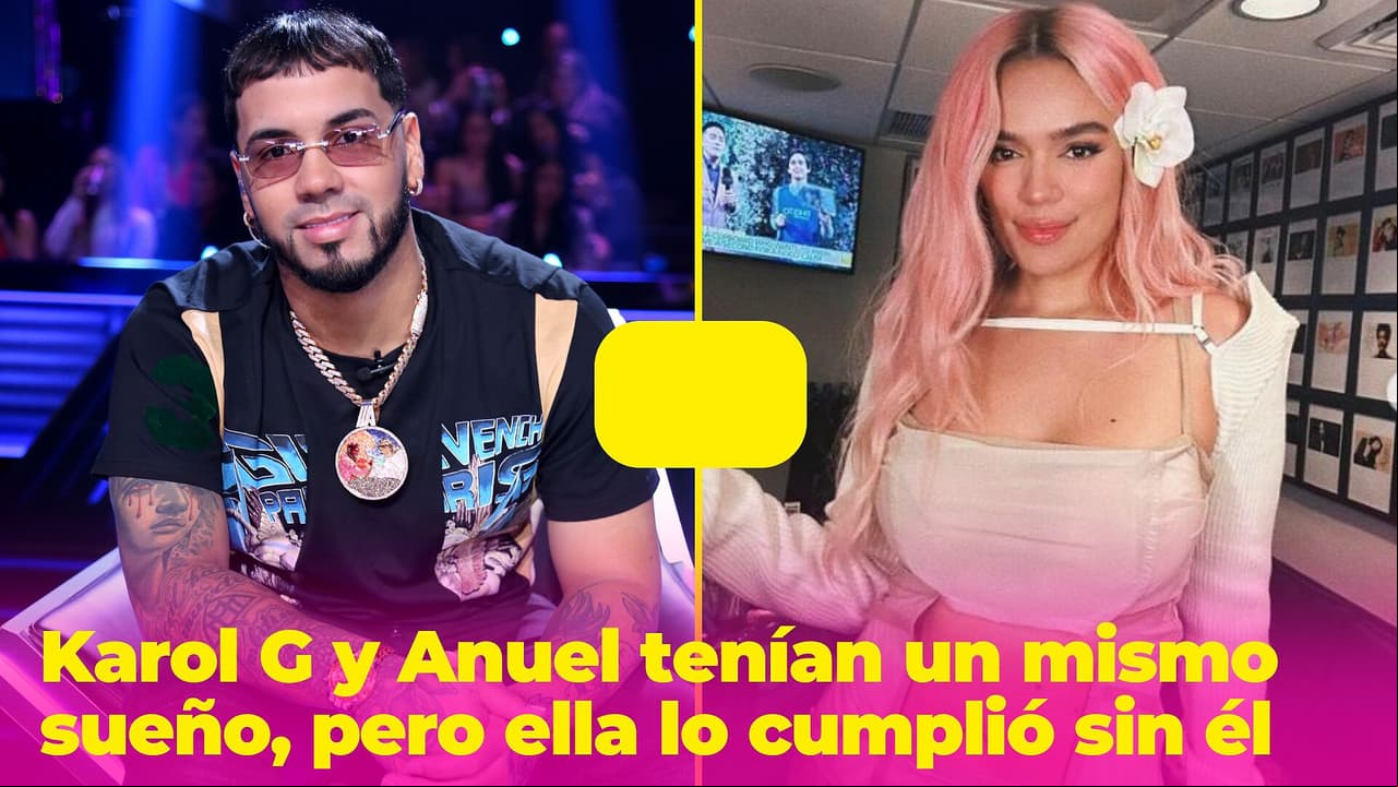Karol G y Anuel tenían un mismo sueño, pero ella lo cumplió sin él