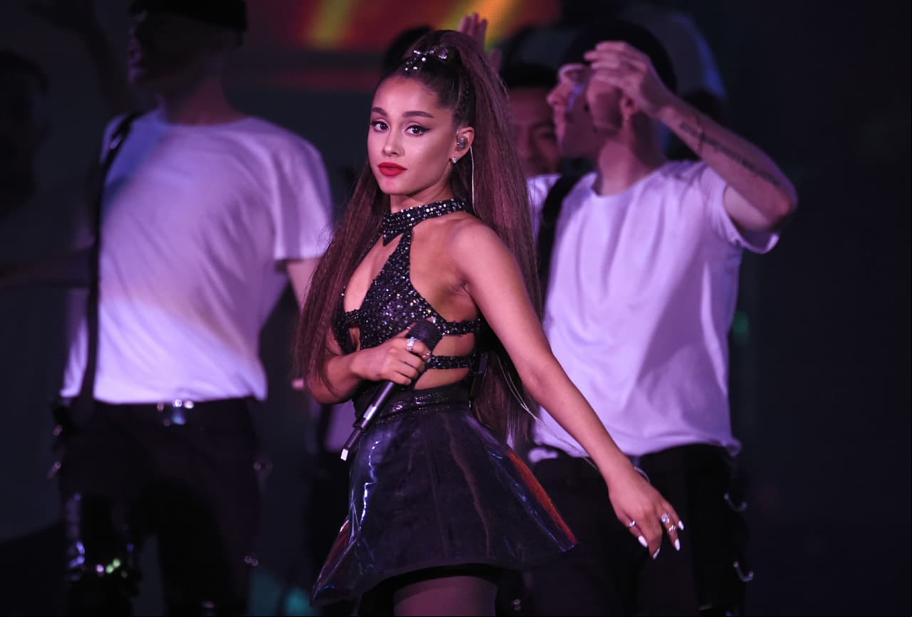 Ariana Grande en el festival Wango Tango 2018