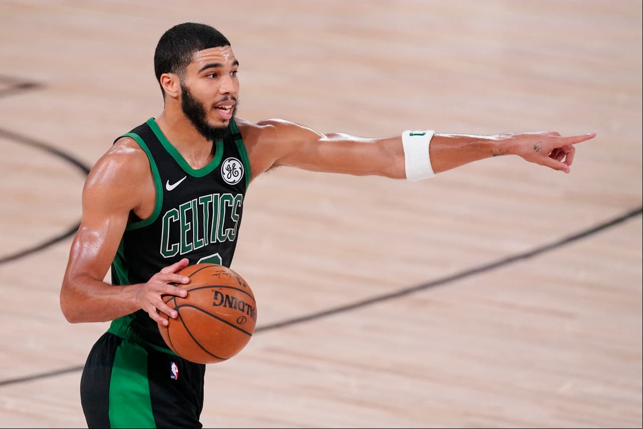 10. Jayson Tatum ocupa la décima posición entre los mejores jugadores.