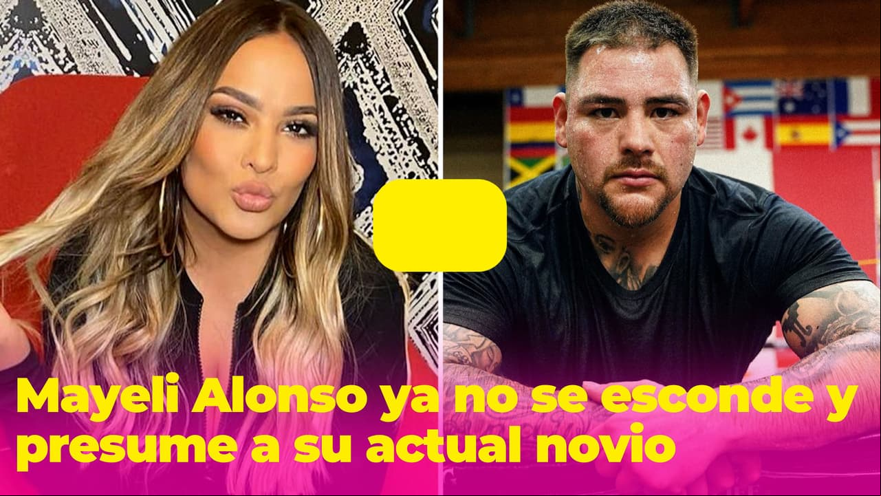 Mayeli Alonso se derrite de amor por Andy Ruiz Jr: así presumió que es el "mejor novio"