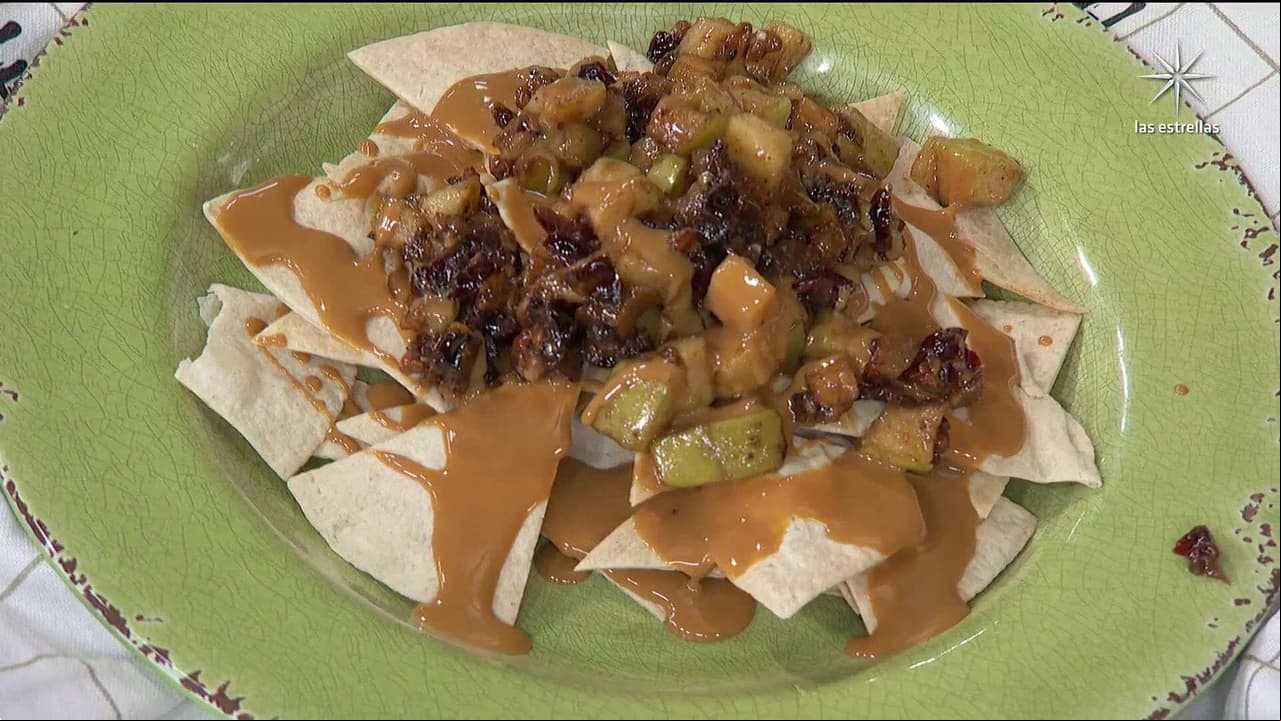 Cómo hacer Chilaquiles dulces: De manzana con dulce de leche