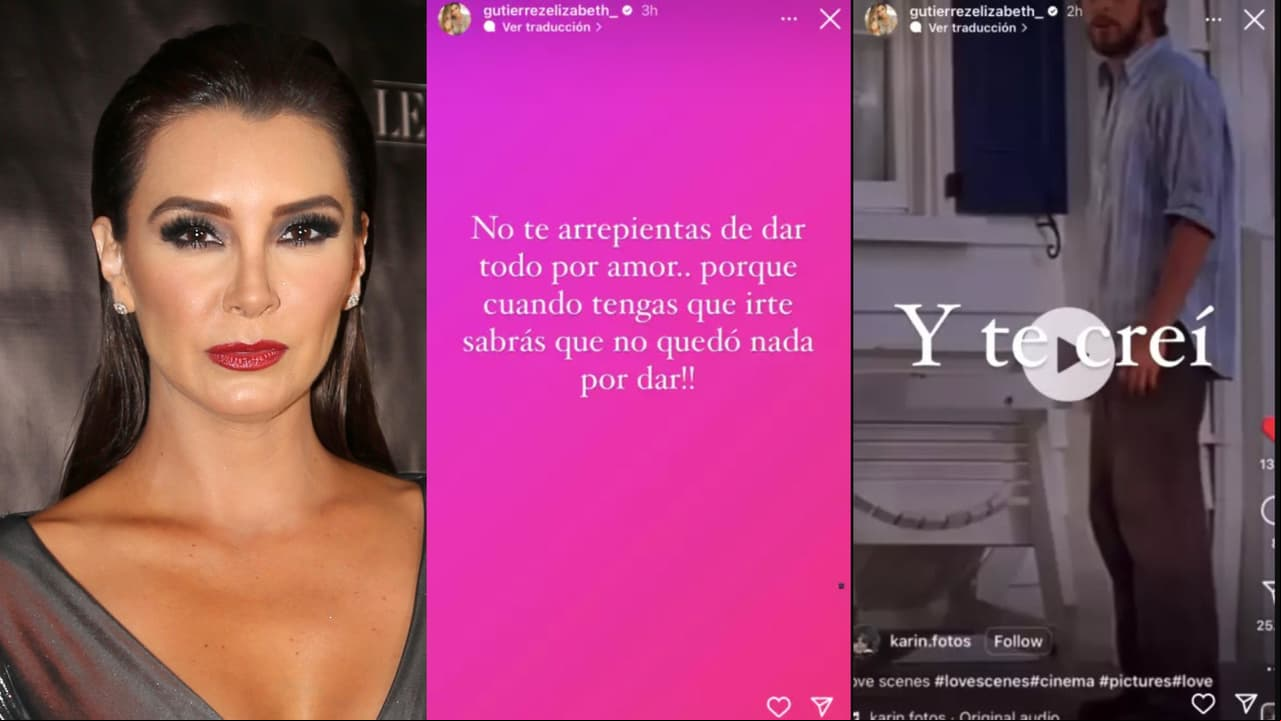 Elizabeth Gutiérrez publicó estos mensajes tras darse a conocer que William Levy se fue a cenar con Samadhi Zendejas.