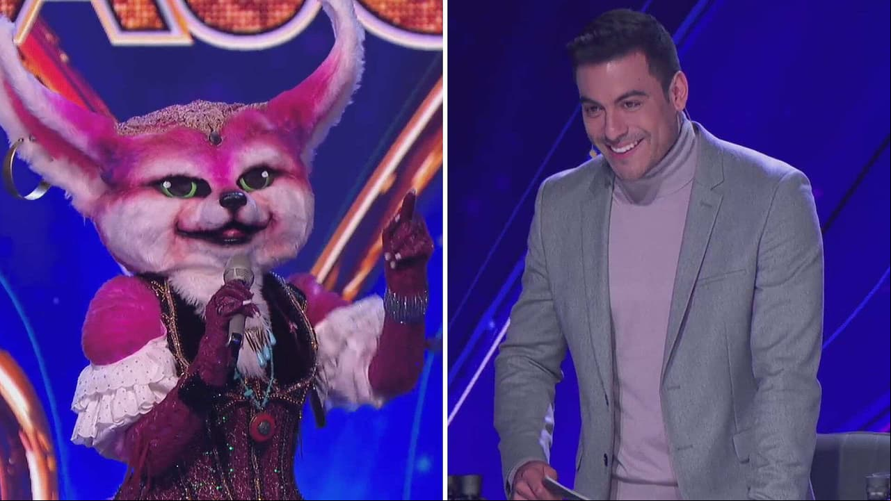 Gitana seduce a Carlos Rivera al cantar ‘Telepatía’ al estilo de Kali Uchis