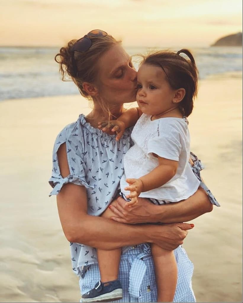 Ana Layevska presume tierna foto con su hija Masha