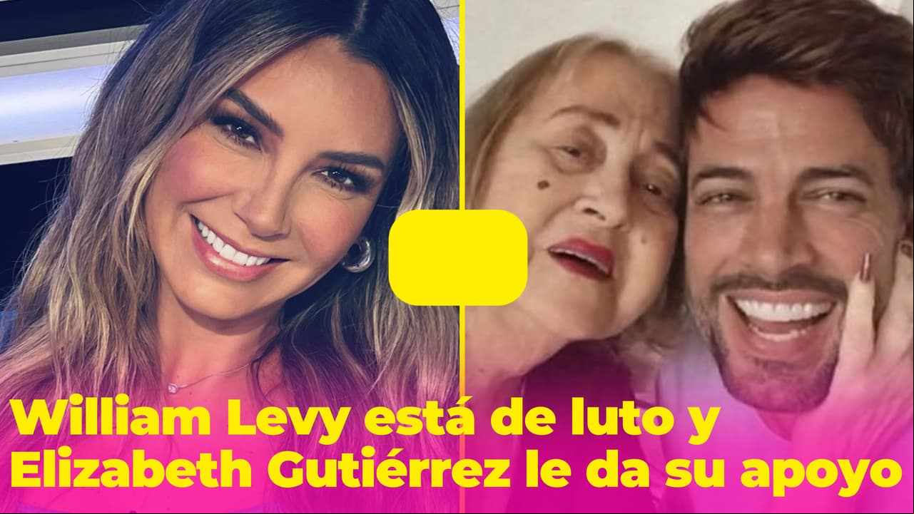 William Levy está de luto y Elizabeth Gutiérrez hace a un lado la polémica para apoyarlo