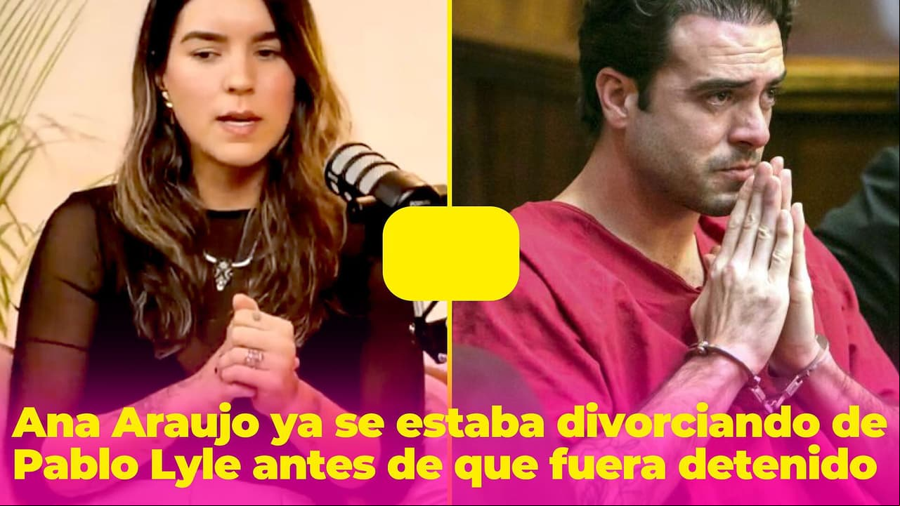 Ana Araujo abre su corazón y revela si ya estaba separada de Pablo Lyle cuando fue arrestado