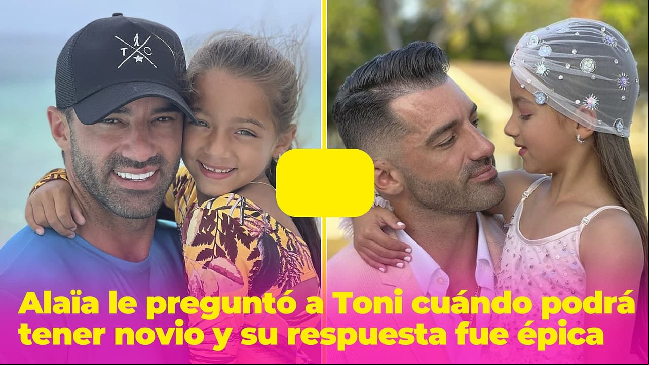 Alaïa le pregunta a Toni cuándo podrá tener novio: la respuesta de él lo dice todo