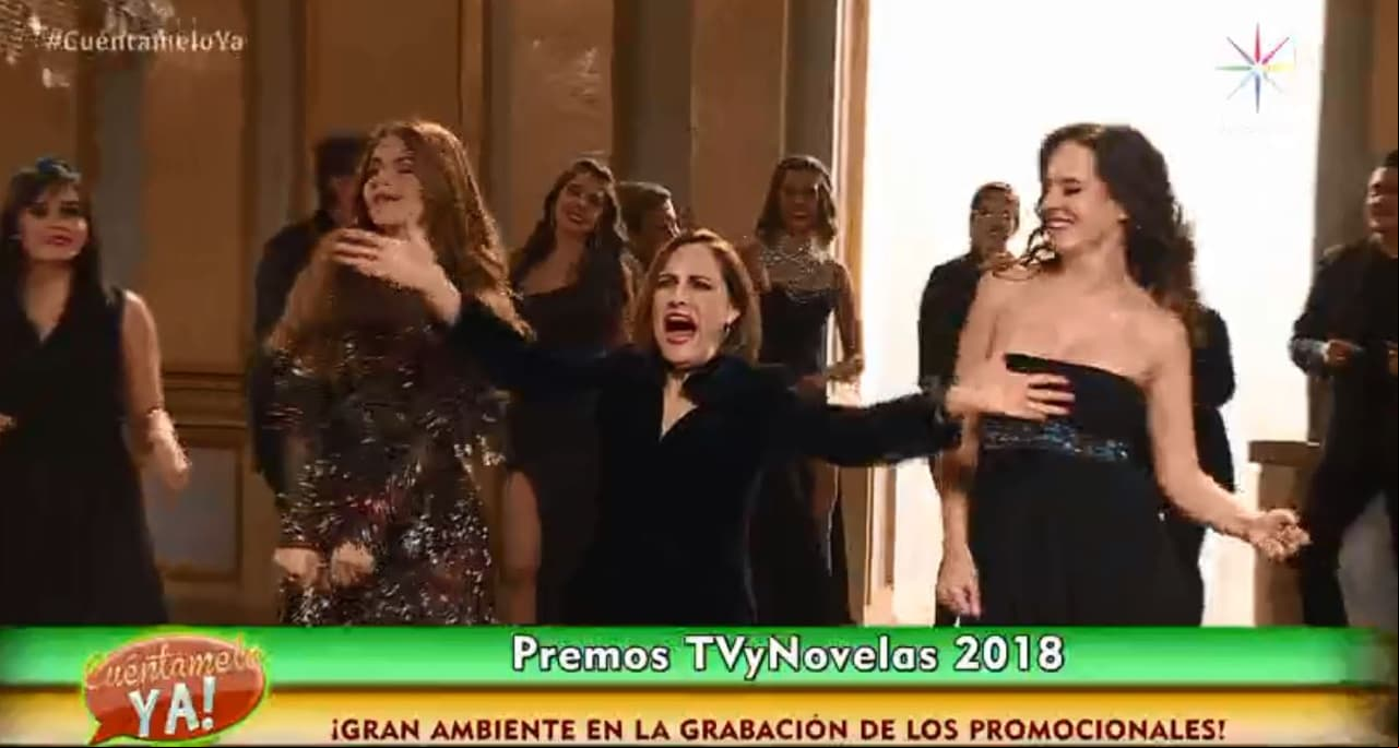 Famosos graban promocionales para Premios TVyNovelas 2018