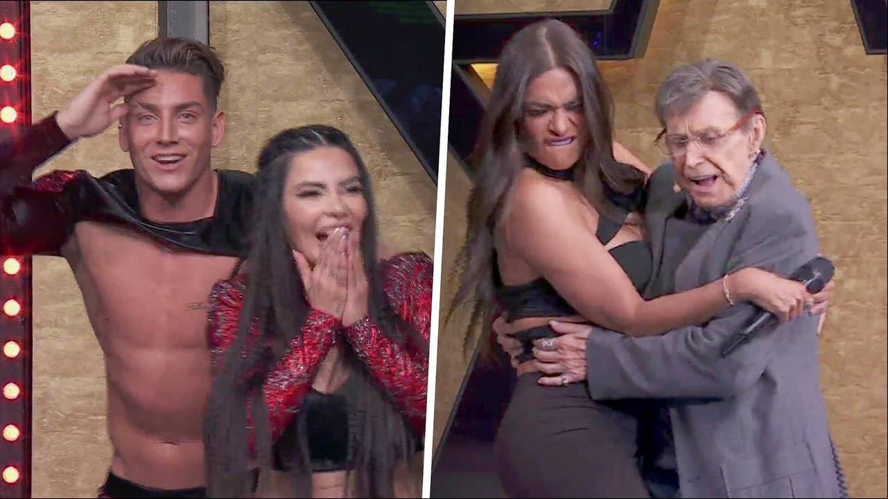 Dania y Agustín incendiaron la pista con su reguetón que inspiró a Mitsuko y Galilea
