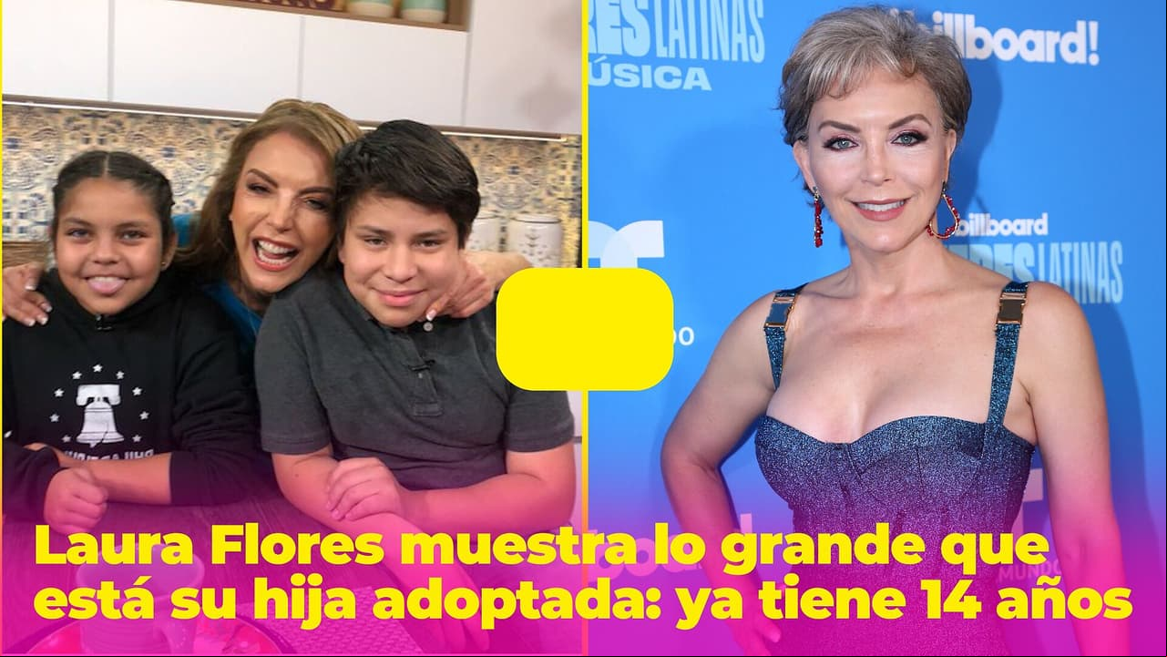 Laura Flores muestra lo grande que está su hija adoptada: tiene 14 años y es un “peligro al volante”
