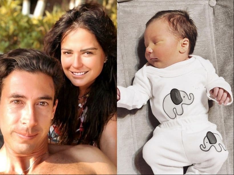 Lucca Jiménez es fruto del matrimonio que Mariana Echeverría formó con Óscar Jiménez, portero del Club América, con quien el pasado 9 de noviembre celebró su primer aniversario de bodas.