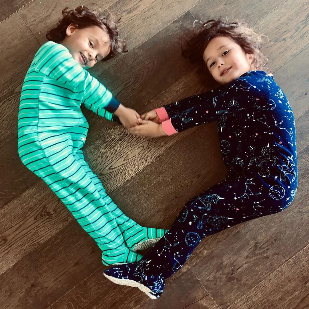 Al igual que Angélica, Otto también utiliza su cuenta de Instagram para mostrar los momentos más tiernos de sus retoños.