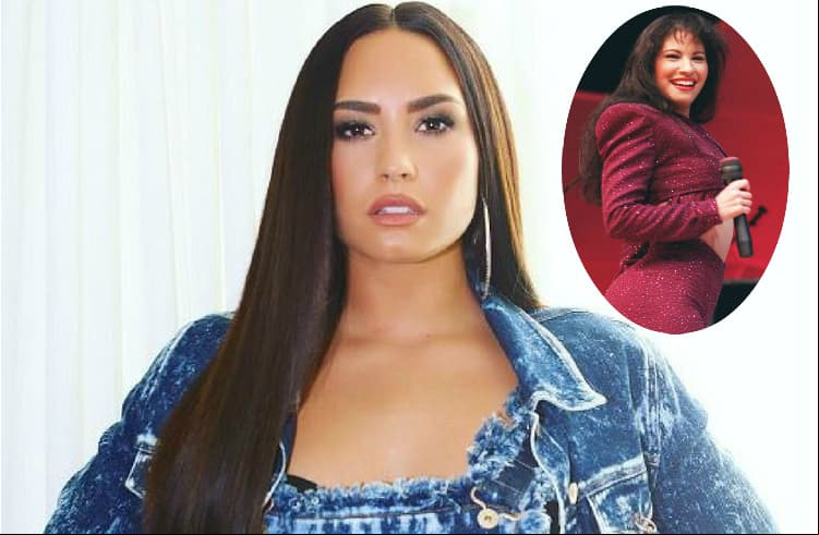 ¡Demi Lovato desata suspiros con disfraz de Selena Quintanilla!