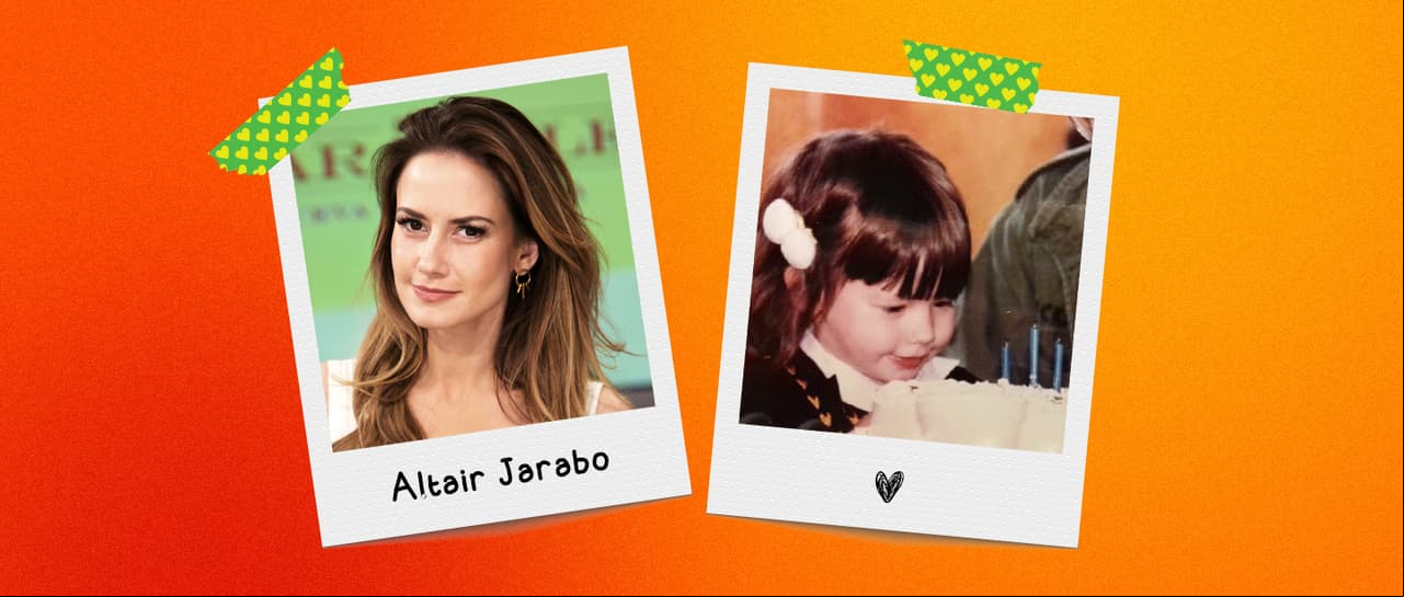 El 17 de junio de 2018, Altair Jarabo compartió esta imagen en su cuenta de Instagram en la que abrió el baúl de los recuerdos y habló sobre su padre: “yo crecí viéndome, a través de los ojos de mi papá. Tan solo pensar que él me creía capaz de algo, me inyectaba fuerza. Sigo teniendo la inmensa fortuna de contar con esos ojos inteligentes, esos abrazos cálidos que sirven tanto para emergencias como para los días más felices y con esas horas de debate interminables”.