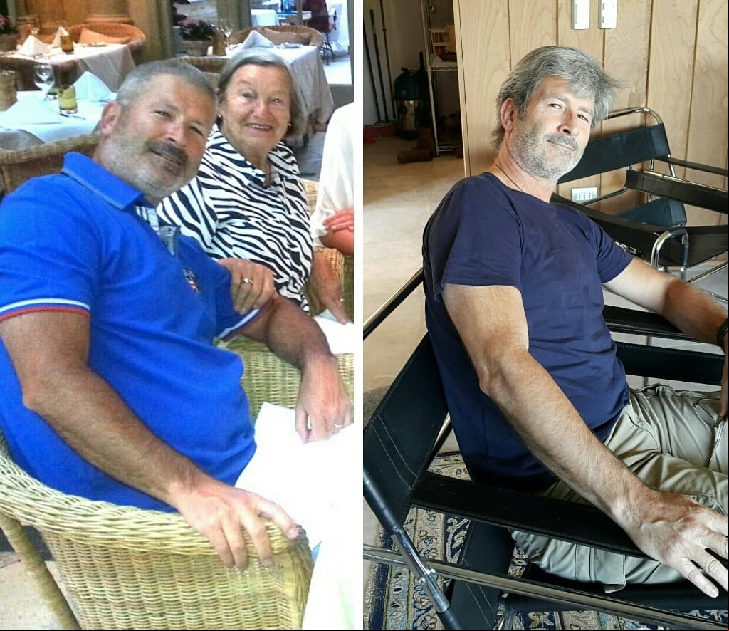 Pedro Grez antes y después