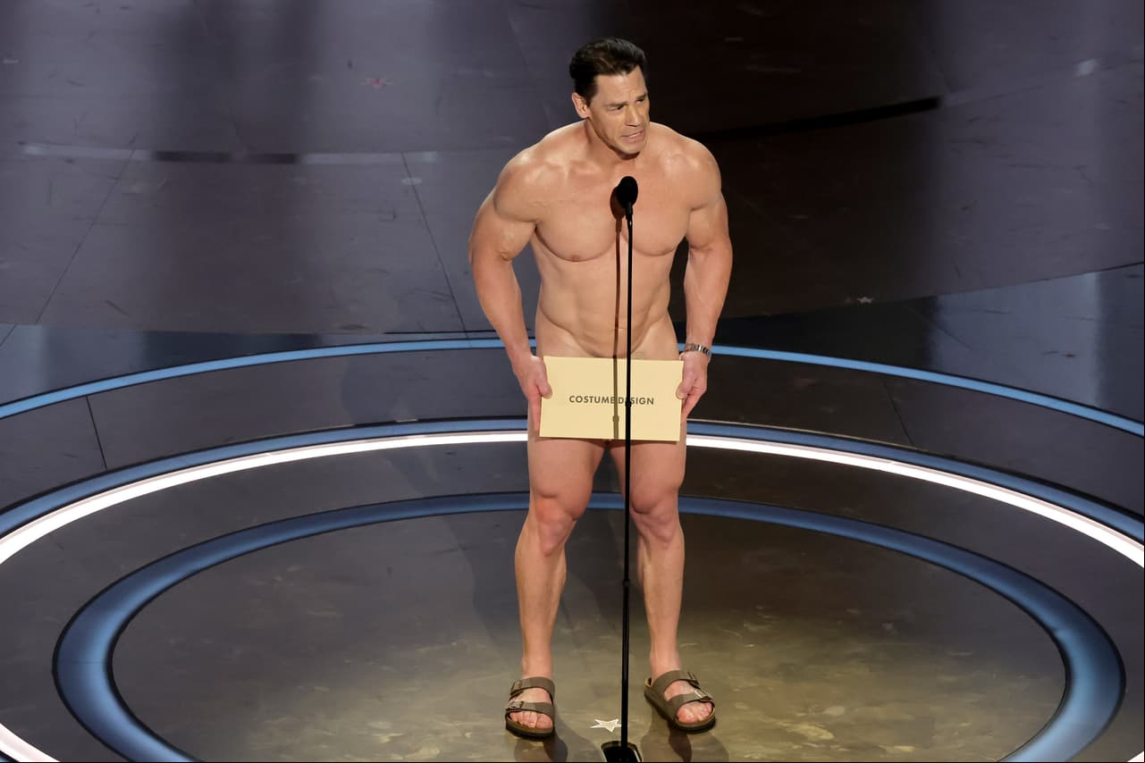 John Cena en los Premios Oscar 2024.