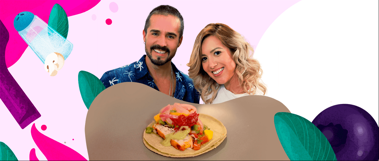 Receta de Pinches famosos: José Ron cocina “Tacos de pescado al achiote”