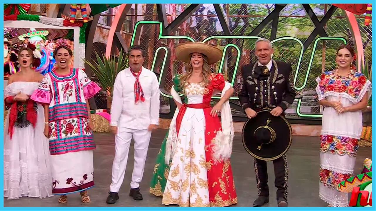 Galilea Montijo y todos los conductores de Hoy lucen espectaculares atuendos mexicanos