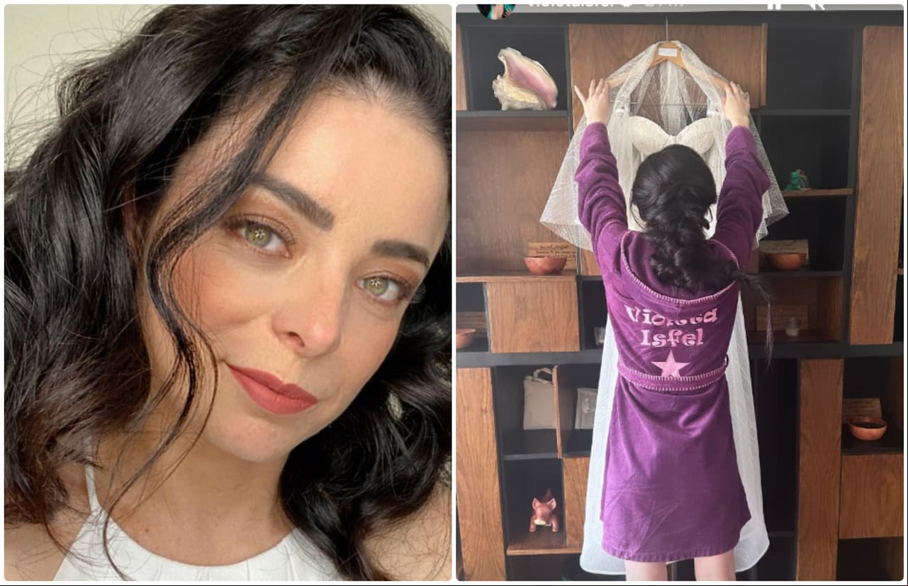 Violeta Isfel: el ramo, el vestido ¡y otros detalles de su look de novia!