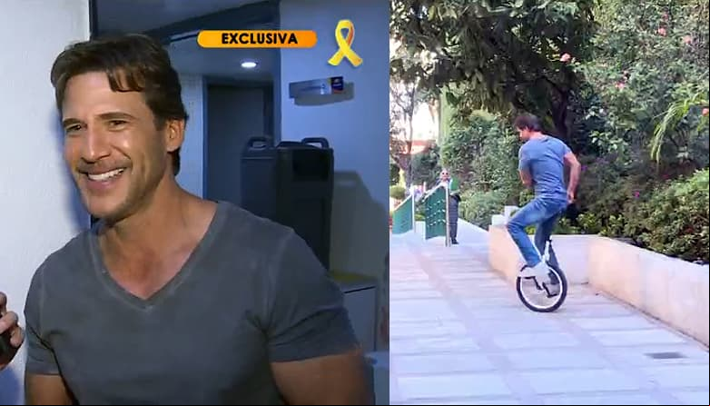 ¡HOY reta a Jorge Aravena a andar en monociclo!