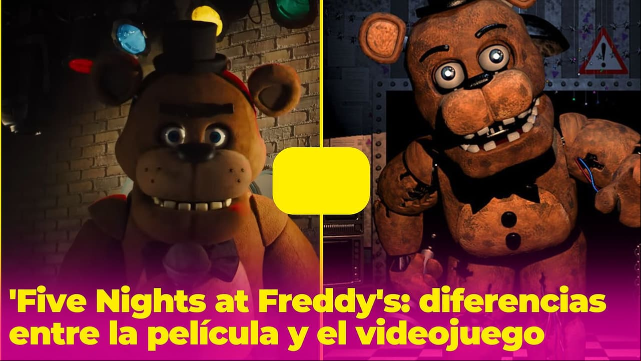 'Five Nights at Freedy's: de qué tratará la película del terrorífico oso y las diferencias con el videojuego
