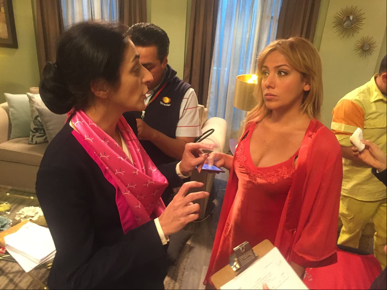 Ensayando con Marcela Leucona