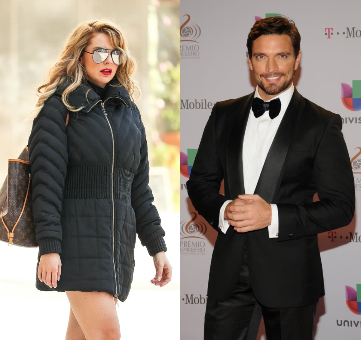 Julián Gil y Marjorie de Sousa se reencuentran en prueba de ADN