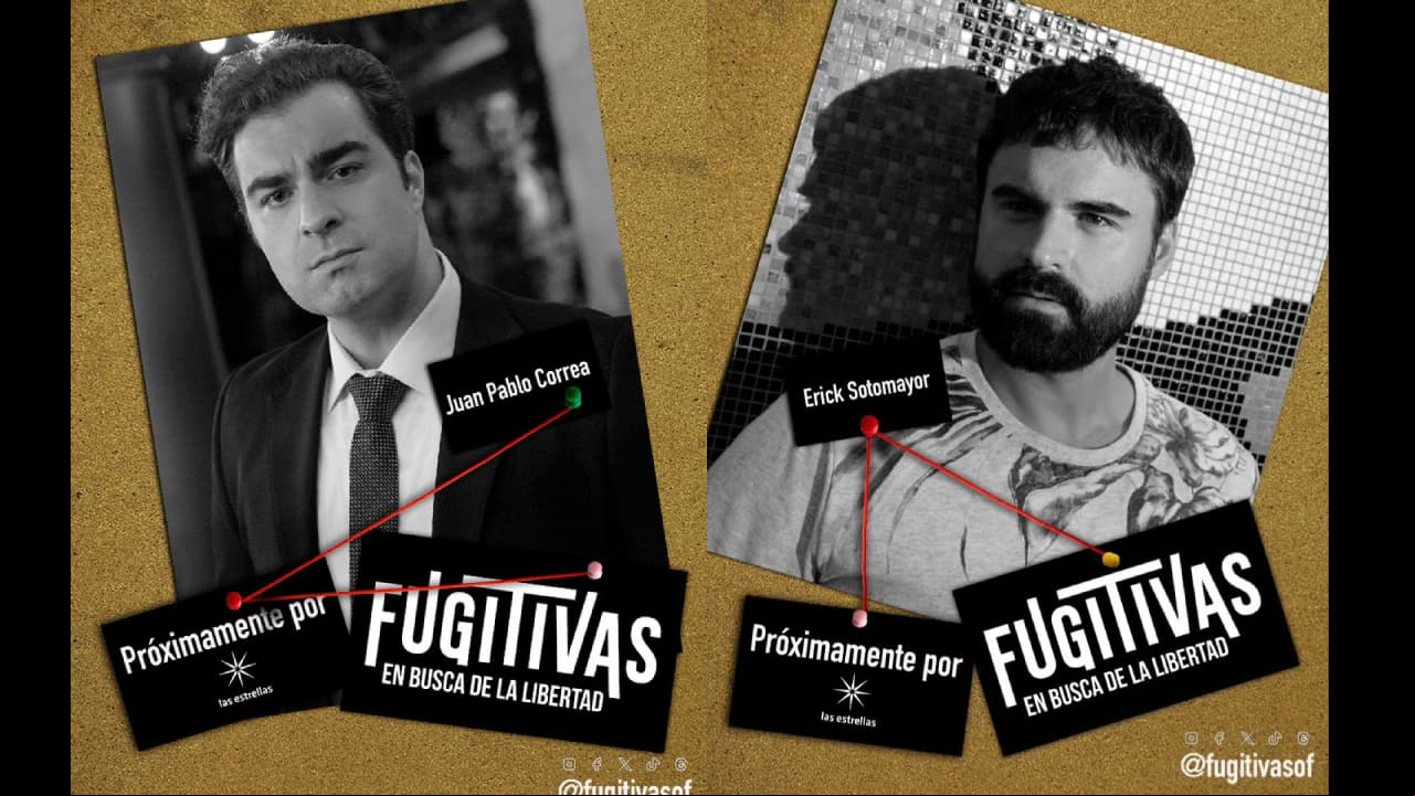Carlo y Aldo Guerra son hermanos y actúan en 'Fugitivas'