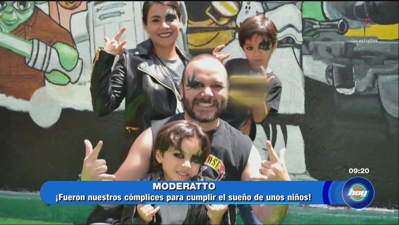Andrea García cumple sueño de tres pequeñines
