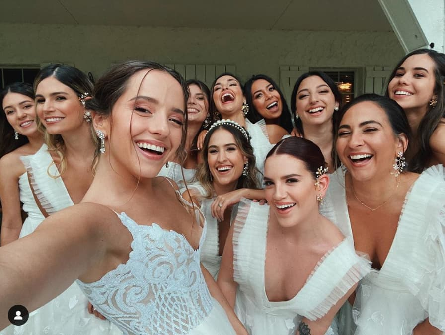 Entre los invitados se encontraban José Luis Rodríguez, también conocido como ‘El puma’, Manuel Turizo, Isabella Castillo y su esposo Matías Novoa, Sara Escobar, Nicole Zignago y Jesse, cantante del dueto musical Jesse & Joy.