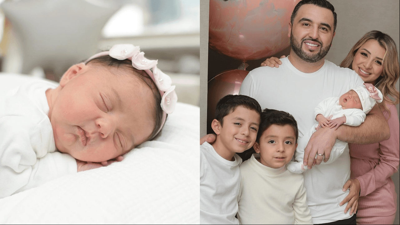 Hija recién nacida de Mike Salazar se debate entre la vida y la muerte
