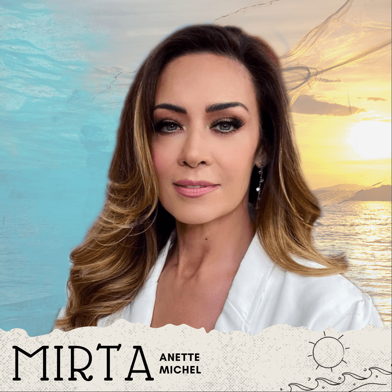 Anette Michel será 'Mirta Morán', una mujer fría y calculadora que gracias a su ambición arrastra un oscuro pasado. El destino y su amor por el dinero jugarán en su contra.