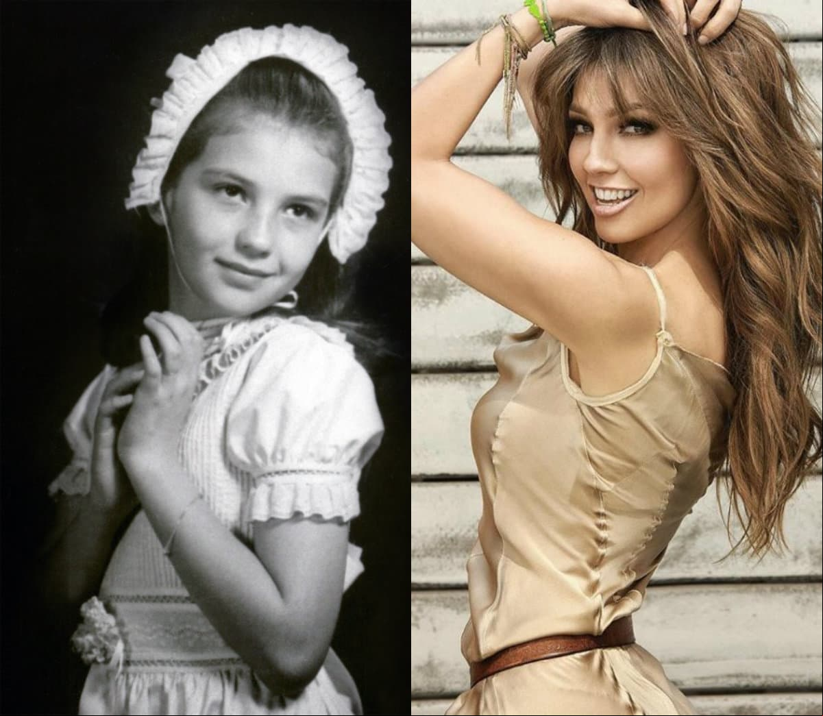 Thalía saltó a la fama con el grupo Timbiriche y poco a poco se consolidó como protagonista de telenovelas con 'María, la del Barrio', 'Marimar' y 'María Mercedes'.