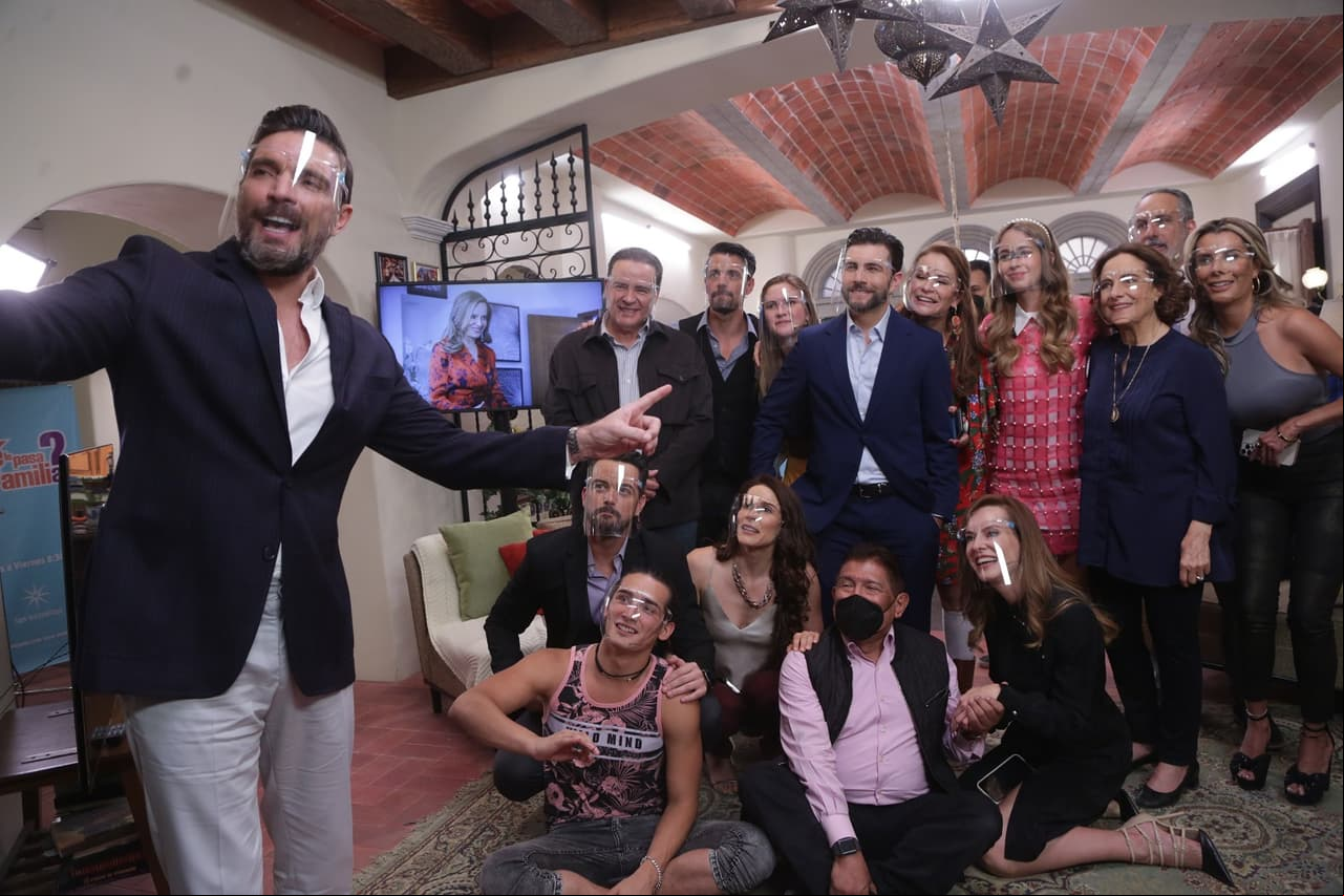 Fernando Noriega comenzó con las grabaciones de ‘Qué le pasa a mi familia?’ y se espera que sus escenas comiencen a transmitirse en la primera semana de abril.