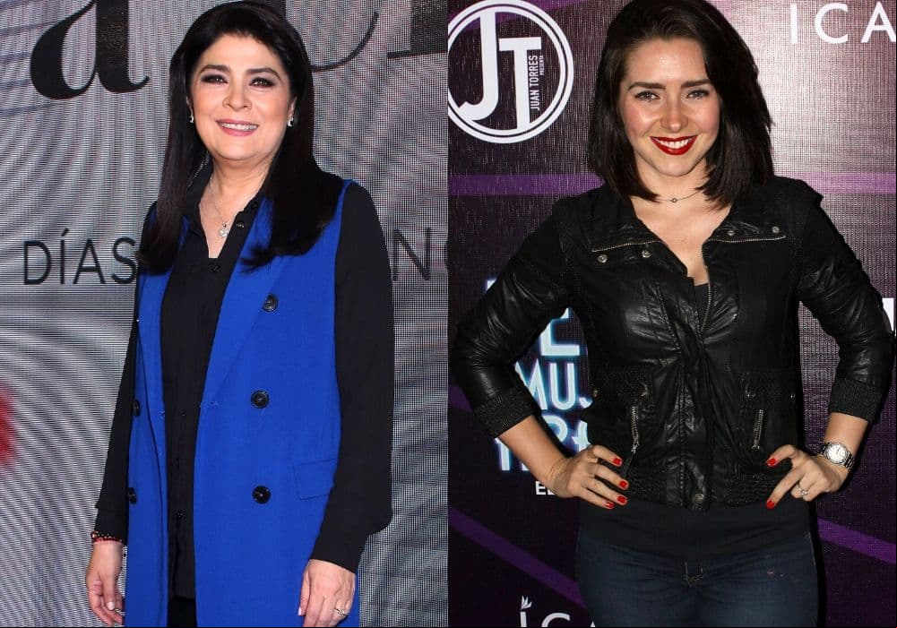 Ariadne Díaz comparte el mismo tipo de rasgos faciales que Victoria Ruffo, por lo que incluso fueron madre e hija en la telenovela La Malquerida.